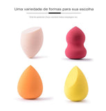 Conjunto Exclusivo: 7 Esponjas Maquiadoras. Único Preço! - DebutStore